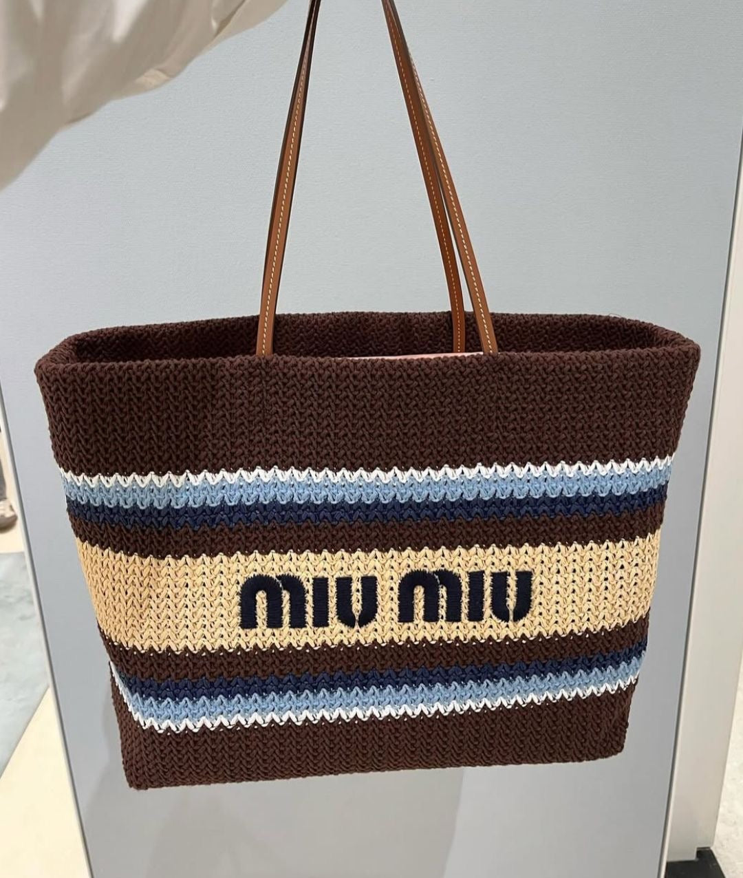 BORSA In tela miumiu