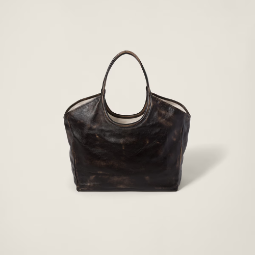Borsa shopping in pelle