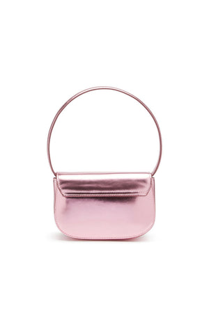 1DR-Iconica borsa a spalla in pelle specchiata