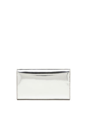 Wallet bag in pelle specchiata