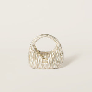 Borsa hobo Wander in nappa matelassé