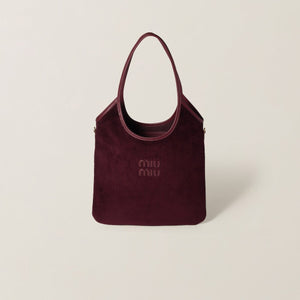 Borsa IVY in velluto a coste