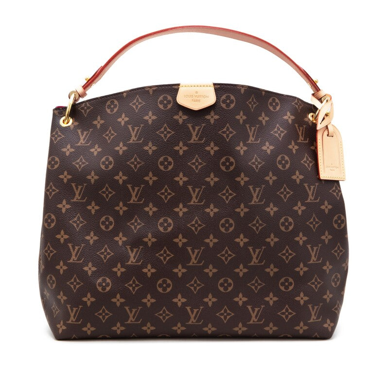 Bag Louis vuitton Ebene Monogram Coated Canvas Graceful MM Gold Hardware, 2021