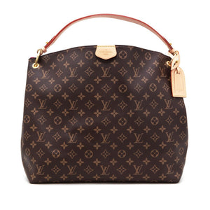 Bag Louis vuitton Ebene Monogram Coated Canvas Graceful MM Gold Hardware, 2021