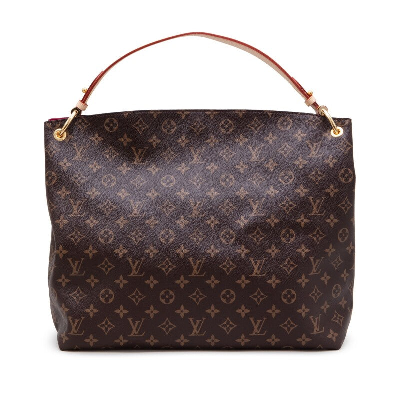 Bag Louis vuitton Ebene Monogram Coated Canvas Graceful MM Gold Hardware, 2021