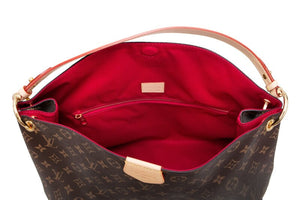 Bag Louis vuitton Ebene Monogram Coated Canvas Graceful MM Gold Hardware, 2021